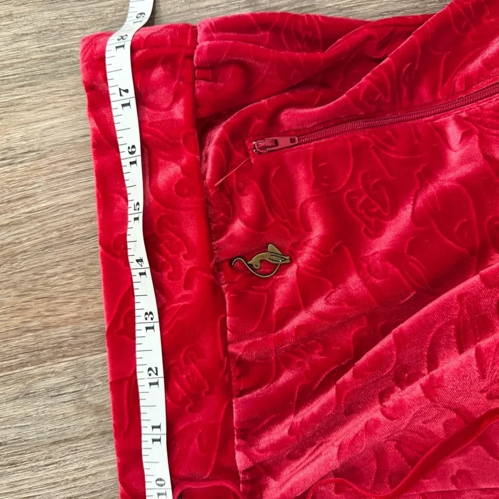 Vintage Y2K Baby Phat Velour Track Suit Set Women’s 2XL Hot Pink Logo USA AOP - Picture 11 of 15